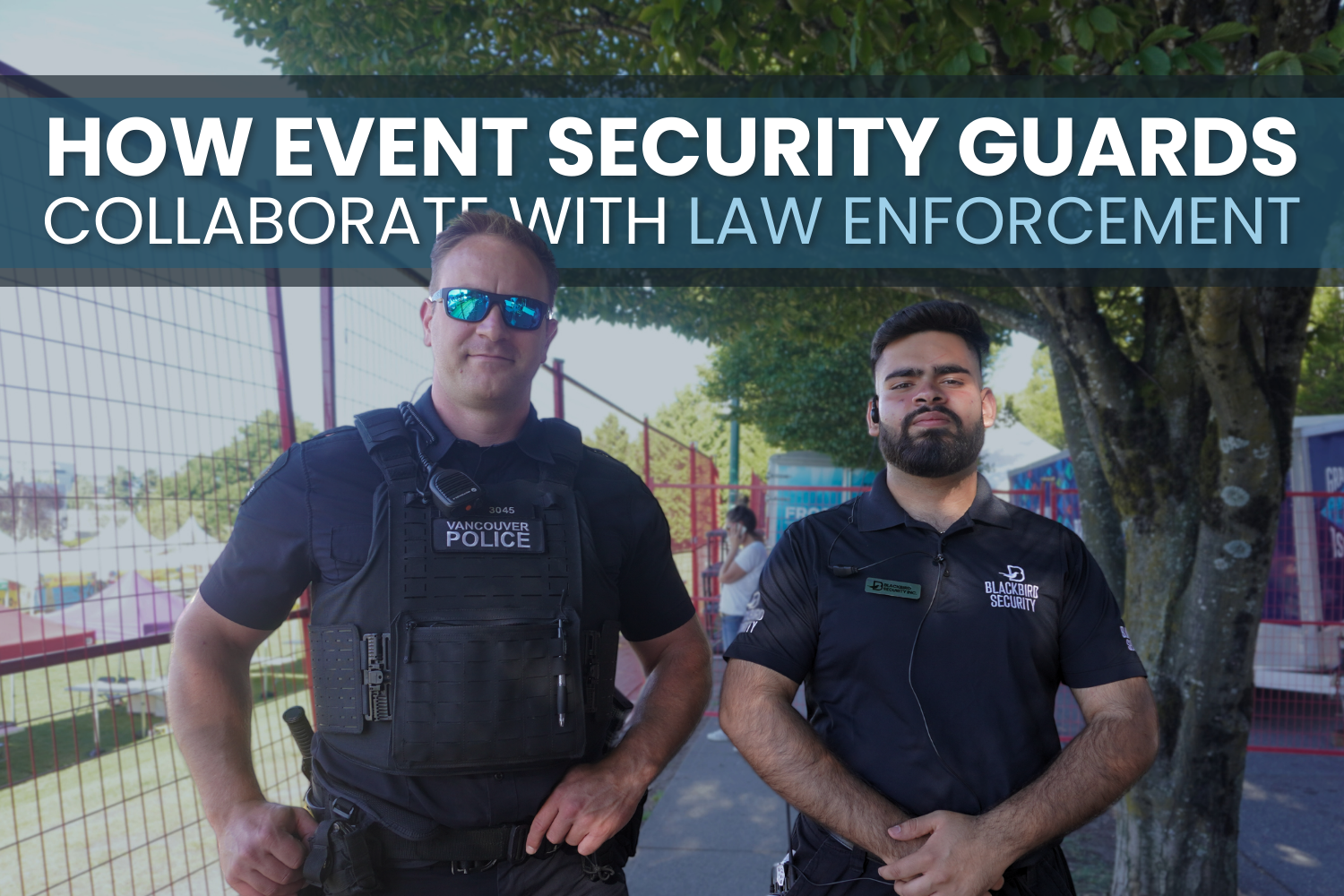 Blackbird Security event security guards in Canada BC Ontario Alberta Manitoba