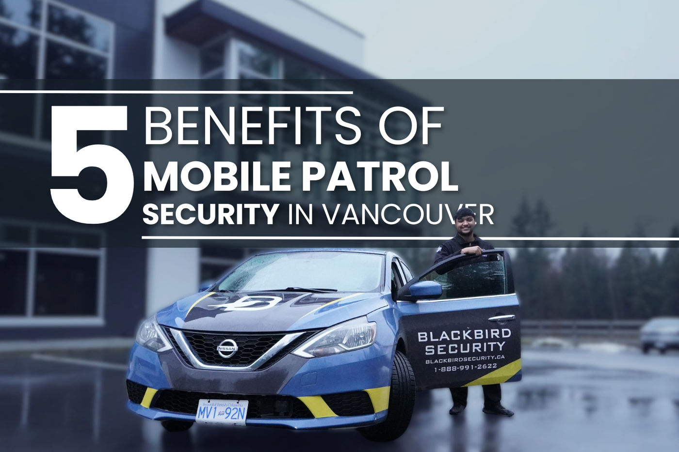 Blackbird Security provides mobile patrol security to retail businesses, hotels, warehouse security, residential security in Vancouver Canada 