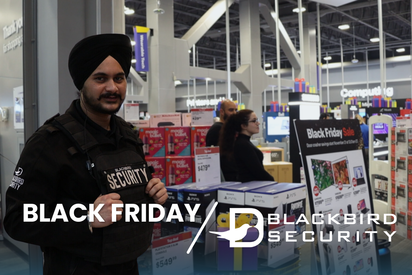 Black Friday Boxing Day 2025 retail security strategy recap with Blackbird Security. Best Black Friday and Boxing Day retail security