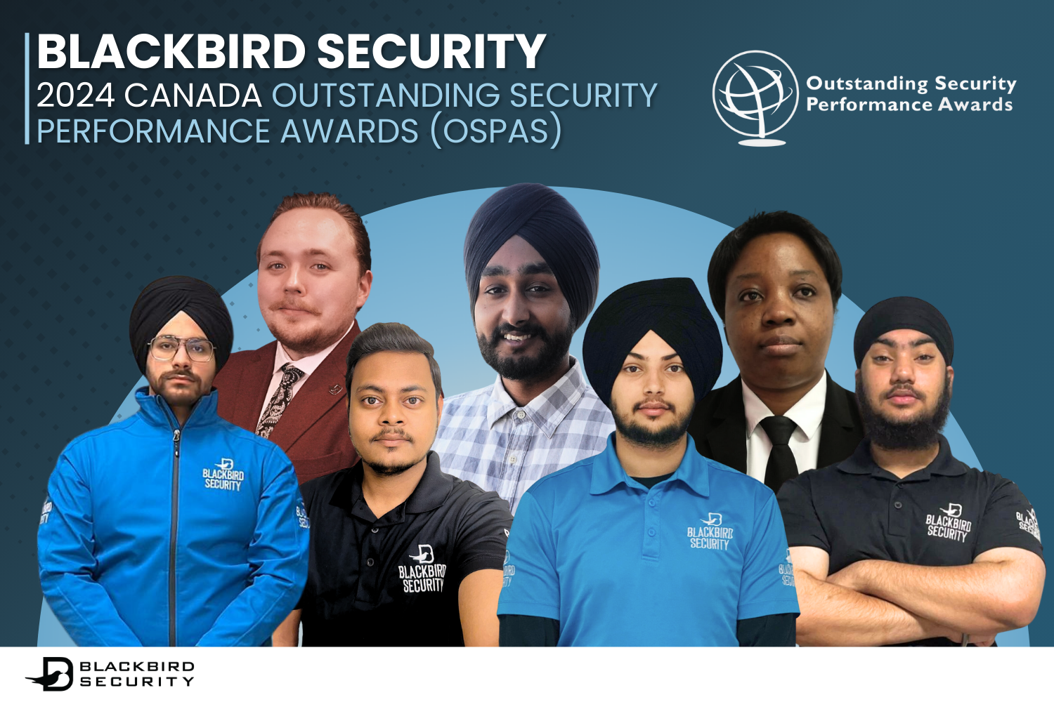 Blackbird Security is recognized at the 2024 Canada Outstanding Security Performance Awards OSPAs