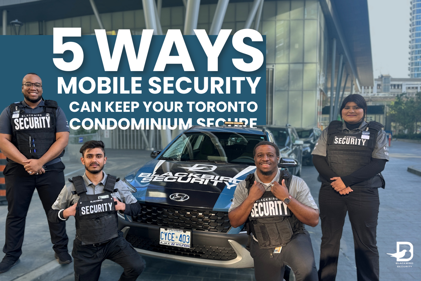 Blackbird Security offers Toronto condo mobile patrol security