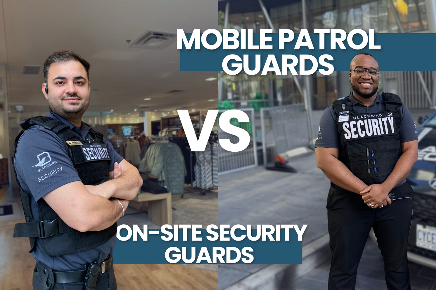 Blackbird Security provides mobile security patrols and on-site security guard protection across Canada.