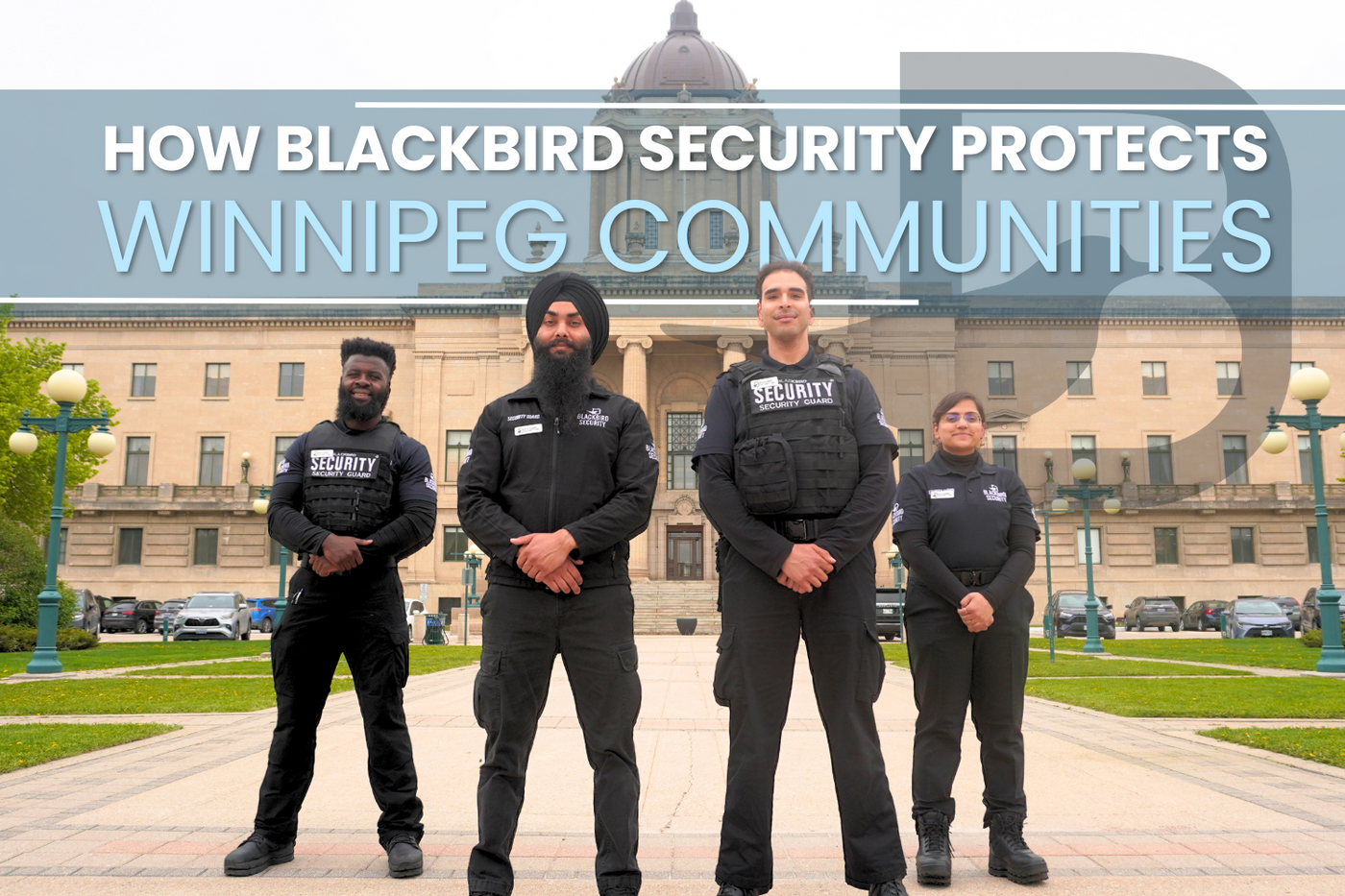 Blackbird Security protects businesses and community associations in Winnipeg, Manitoba, Canada. Retail security and community security