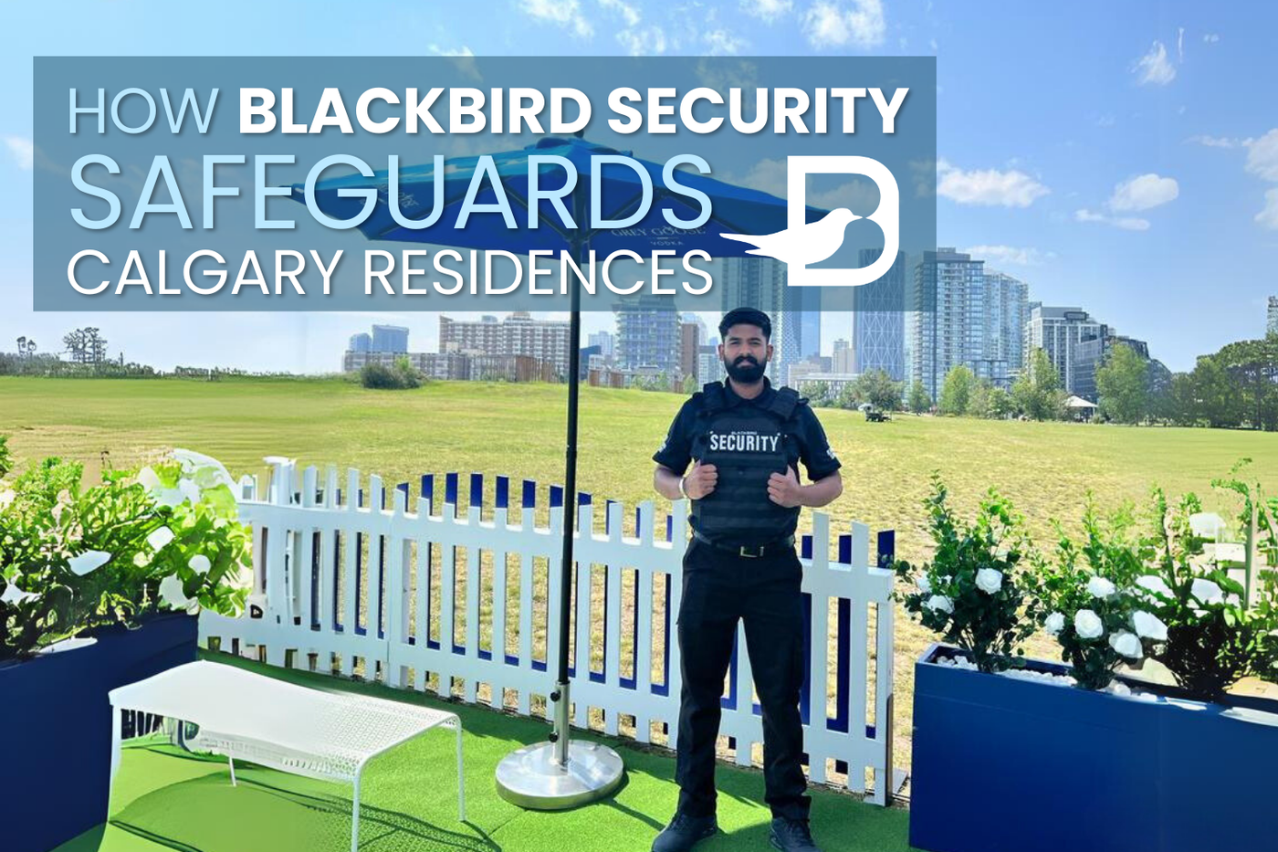 Blackbird Security provides residential security services to clients in Calgary