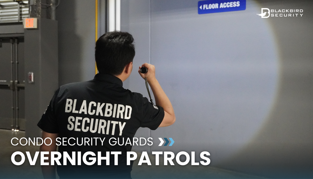 Blackbird Security provides condominium security to residential buildings across Canada. Best condo security in Vancouver.