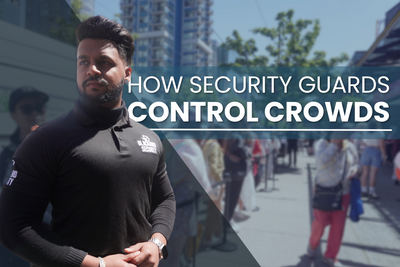 How Security Guards Control Crowds