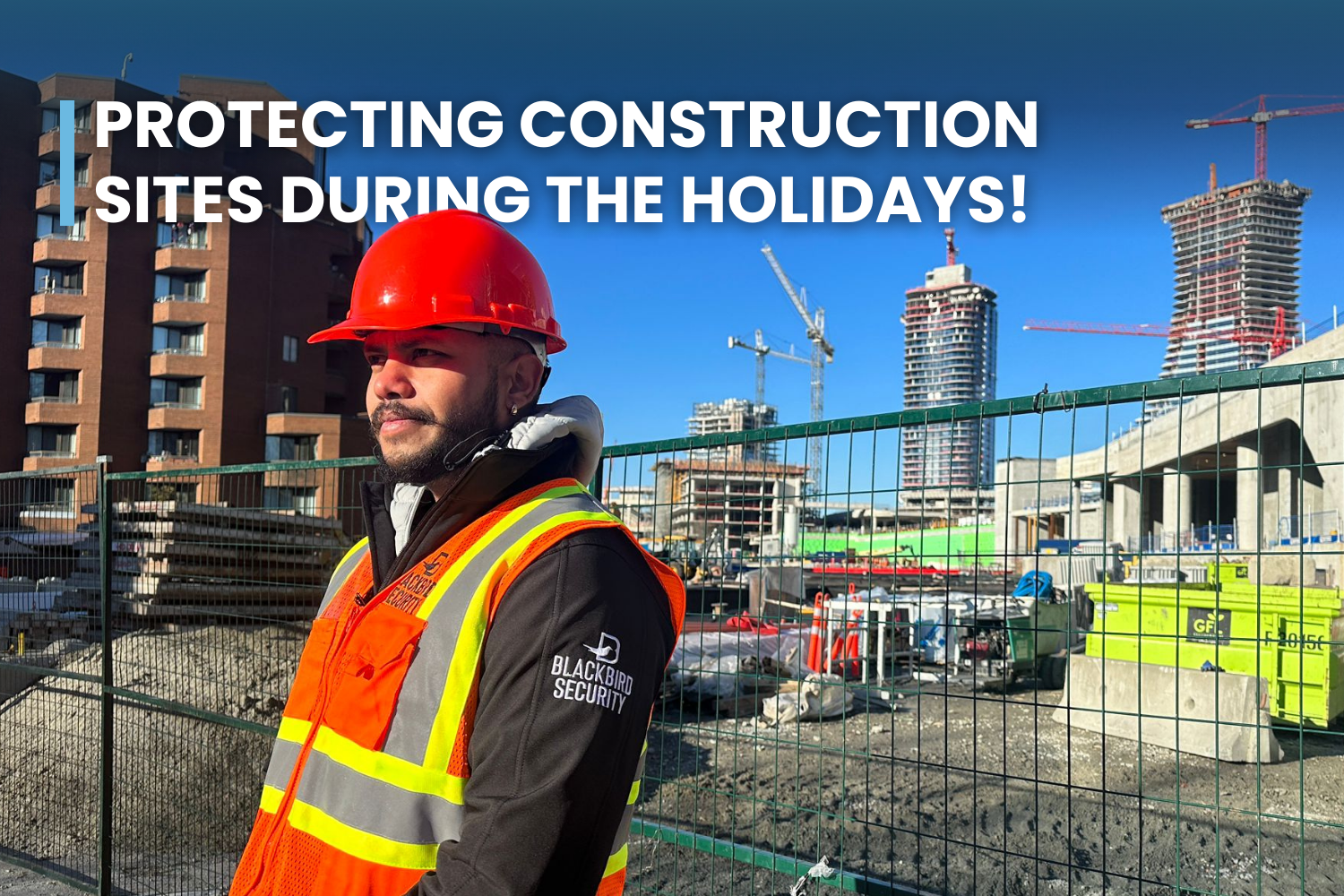 Blackbird Security construction site security in Vancouver