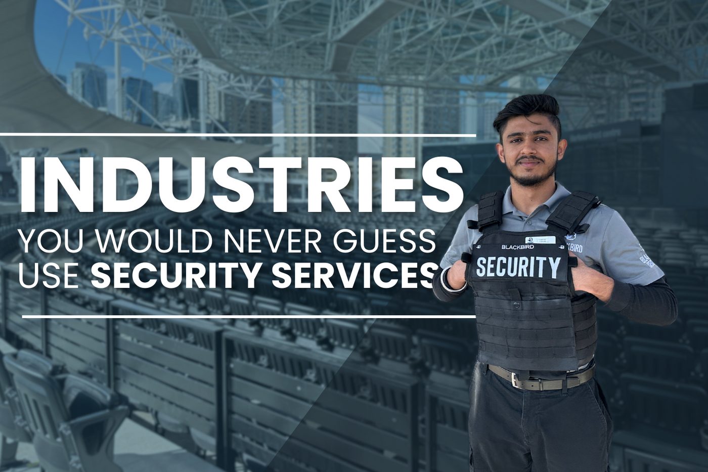 Blackbird Security provides security services to industries across Canada