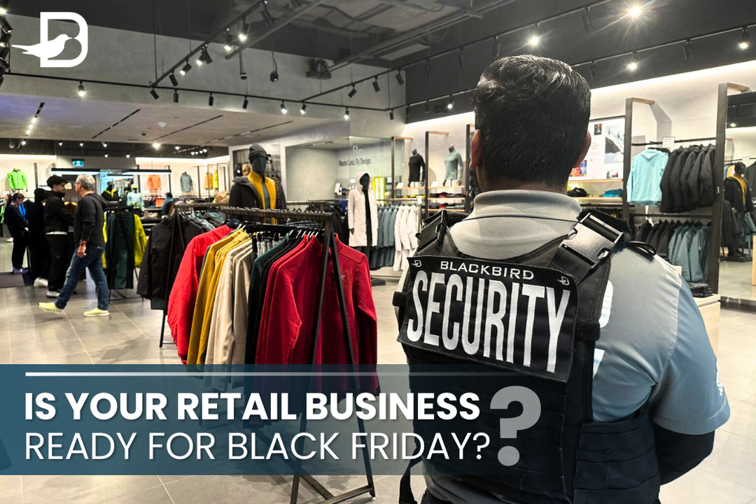 Blackbird Security handles retail security for businesses during Black Friday across Canada
