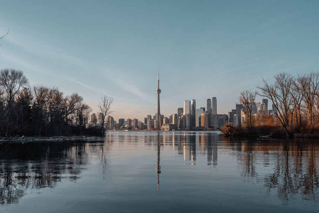 Lake Ontario with CN tower in background