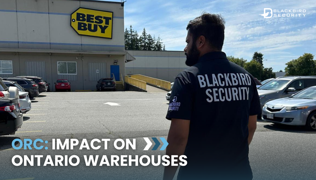 Warehouse security in Ontario. How Ontario security guards prevent organized retail crime