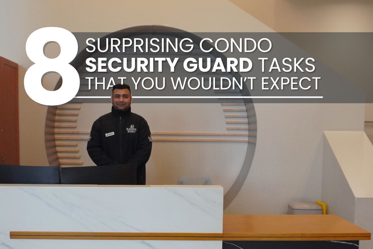 Blackbird Security provides condominium security services to clients in Toronto and across Canada