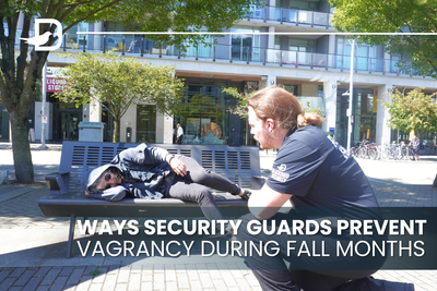 Ways Security Guards Prevent Vagrancy During Fall Months