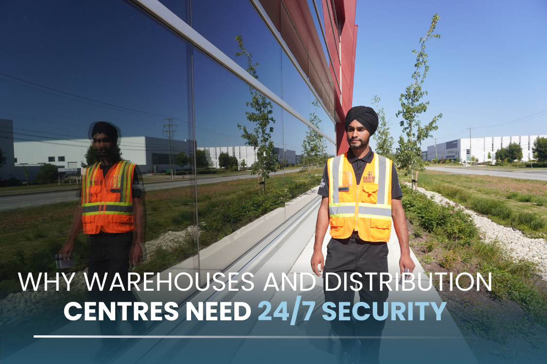 Blackbird Security provides warehouse security and distribution centre security across Canada
