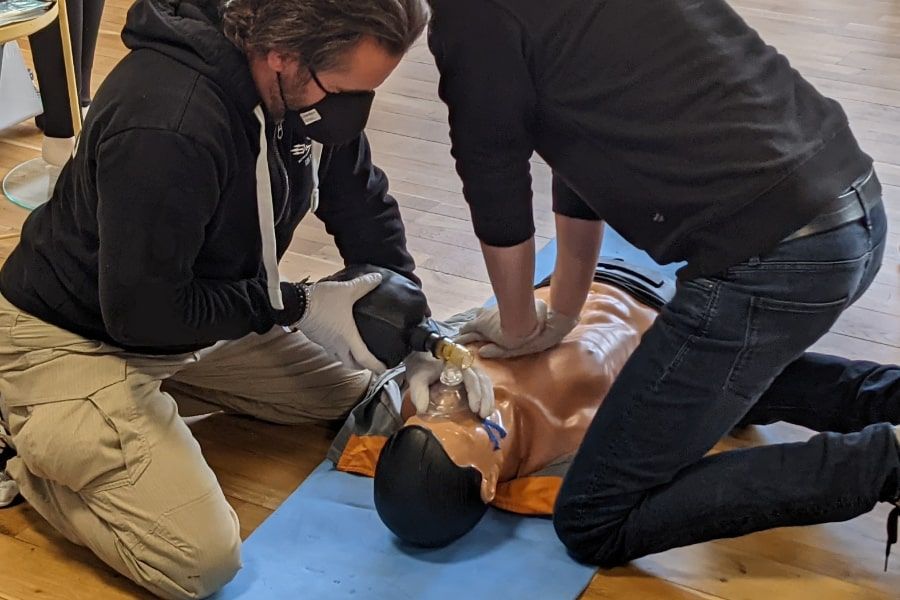 first aid training in security