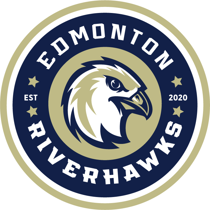 Edmonton Riverhawks logo